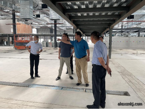 合肥新星厨房工程技术公司赴宣城市谷易中央厨房考察调研